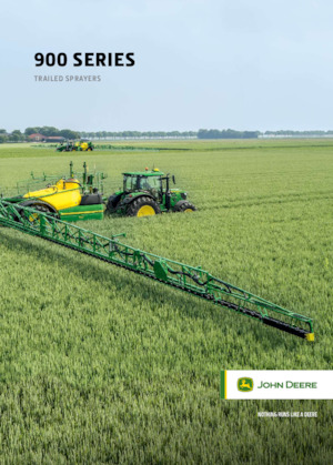Trailed field sprayers John Deere R975i