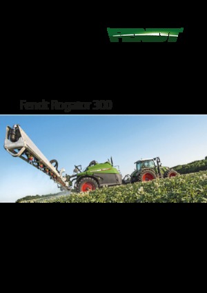 Trailed field sprayers Fendt Rogator 344