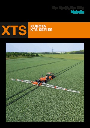 Trailed field sprayers Kubota XTS3-3.200l iXflow-Air