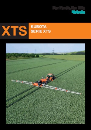 Çakma tarla pülverizatörleri Kubota XTS3-2.600l