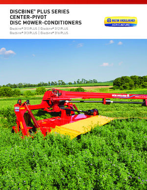 Trailed mowers disc with conditioner New Holland Discbine 312 PLUS