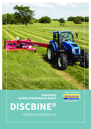 Trailed mowers disc with conditioner New Holland Discbine 312 PLUS