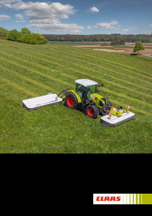 Trailed mowers disc with conditioner Claas Disco 4000 TC