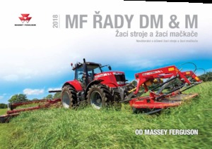 Trailed mowers disc with conditioner Massey Ferguson DM357 HS-TR-RC