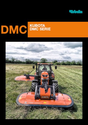 Trailed mowers disc with conditioner Kubota DMC8032R