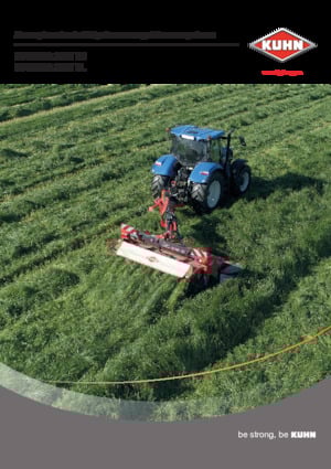 Trailed mowers disc with conditioner Kuhn FC 3561 TCD