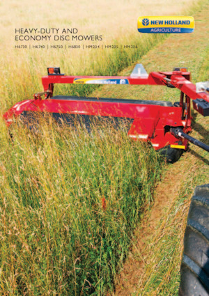 Trailed mowers disc with conditioner New Holland HM234