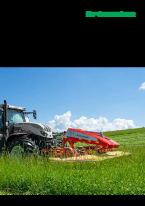 Koşullandırıcı içeren çekilir tip çim biçme makineleri diski Pöttinger NovaCat 3007 T RC