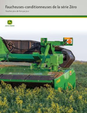 Trailed mowers disc with conditioner John Deere C500