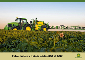 Trailed field sprayers John Deere 840 i TF