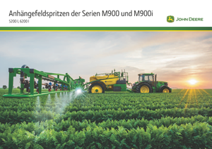 Çakma tarla pülverizatörleri John Deere M952