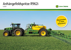 Trailed field sprayers John Deere R 962 i