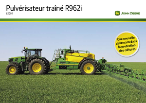 Trailed field sprayers John Deere R 962 i