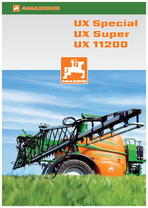 Trailed field sprayers Amazone UX 6200 Super (24)