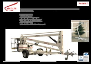 Trailer Mounted Articulating Boom Lifts Matilsa Parma 15