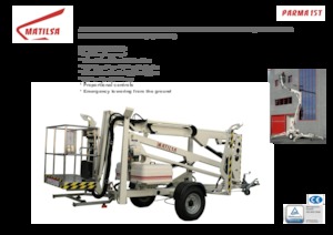 Römork Üstü Mafsallı Bomlu Vinçler Matilsa Parma 15 T