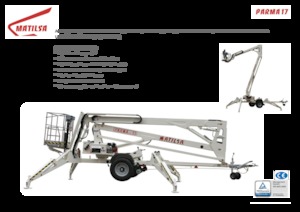 Trailer Mounted Articulating Boom Lifts Matilsa Parma 17