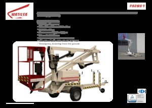 Trailer Mounted Articulating Boom Lifts Matilsa Parma 9