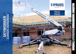 Trailer Mounted Articulating Boom Lifts Paus PTK 31