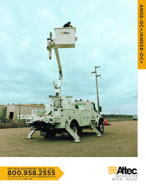 Römork Üstü Mafsallı Bomlu Vinçler Altec AN55-OC+