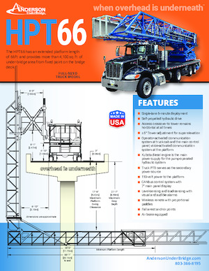 Römork Üstü Mafsallı Bomlu Vinçler Anderson Hydra Platforms HPT 66