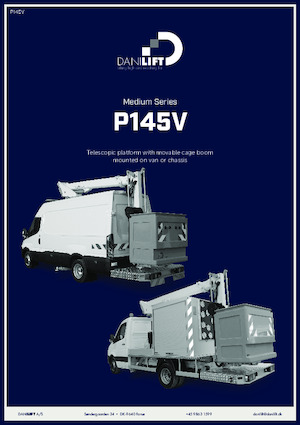 Araç Üstü Mafsallı Bomlu Vinçler Danilift P145V