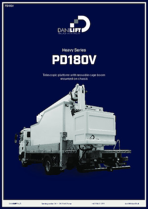 Araç Üstü Mafsallı Bomlu Vinçler Danilift PD180V