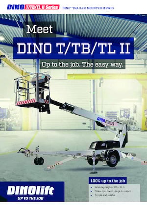 Römork Üstü Teleskopik Bomlu Vinçler Dino Lift Dino 105TL II