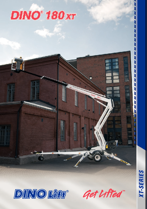 Trailer Mounted Telescopic Boom Lifts Dino Lift Dino 180 XT