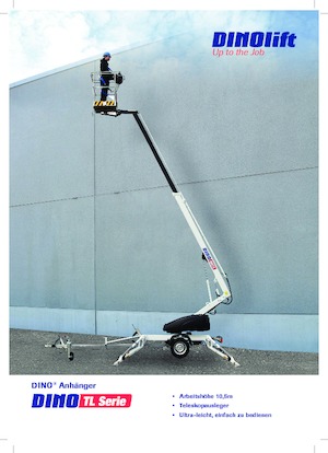 Römork Üstü Teleskopik Bomlu Vinçler Dino Lift Dino 105TL