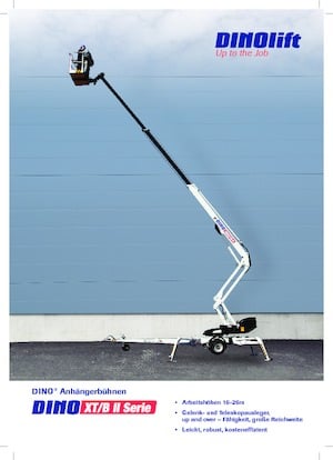 Truck Mounted Articulating Boom Lifts Dino Lift Dino 160XT II