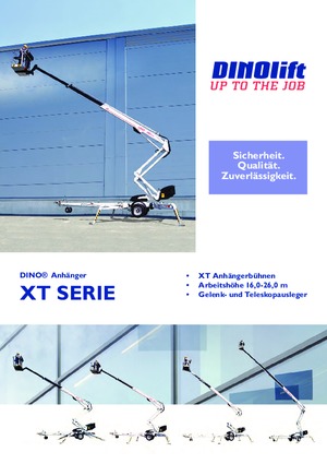Truck Mounted Articulating Boom Lifts Dino Lift Dino 210 XT