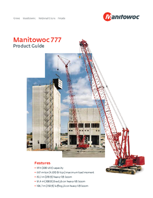 Truck Cranes Manitowoc 777