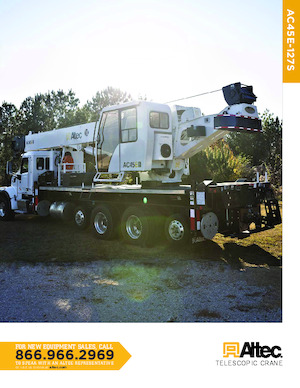 Truck Cranes Altec AC45E-127S