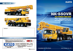 Truck Cranes Kato NK 550 VR