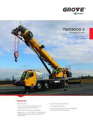 Truck Cranes Grove TMS9000-2