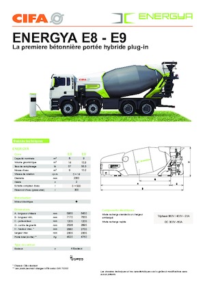Truck Mixers CIFA ENERGYA E8