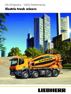Kamyon karıştırıcıları Liebherr ETM 905 Hybrid