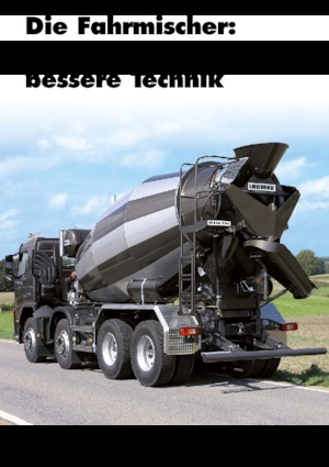 Truck Mixers Liebherr HTM 1204 T