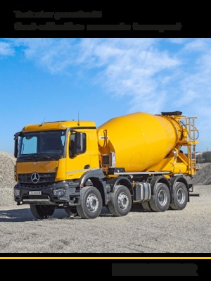 Kamyon karıştırıcıları Liebherr HTM 705 F