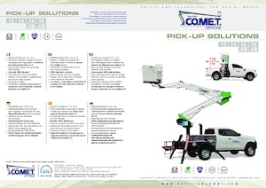 Römork Üstü Mafsallı Bomlu Vinçler Comet PICK-UP X4-12 
