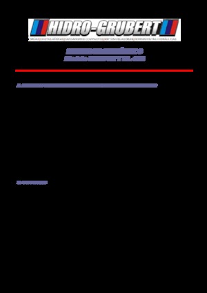 Trailer Mounted Articulating Boom Lifts Hidro-Grubert BL 10C