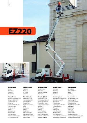 Trailer Mounted Articulating Boom Lifts Easy Lift EZ220 