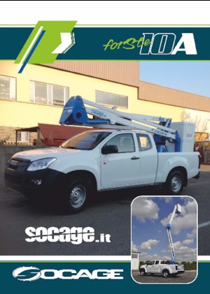 Trailer Mounted Articulating Boom Lifts Socage forSte 10 A