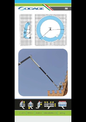 Trailer Mounted Articulating Boom Lifts Socage forSte 61 TJJ