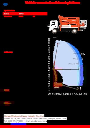 Trailer Mounted Articulating Boom Lifts Sinoboom GKH22