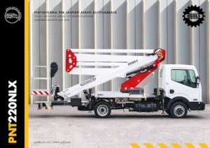 Trailer Mounted Articulating Boom Lifts ISOLI PNT220NLX