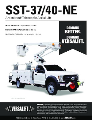 Römork Üstü Mafsallı Bomlu Vinçler Versalift SST-40-NE