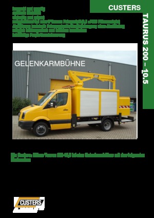 Römork Üstü Mafsallı Bomlu Vinçler Custers Taurus 200-10.5