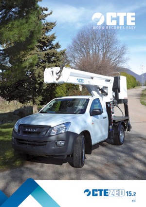 Römork Üstü Mafsallı Bomlu Vinçler CTE ZED 15.2